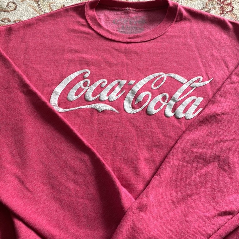 Red/Pink Vintage Coca Cola Long Sleeve